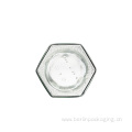 Glass Hexagon Jars 196ml